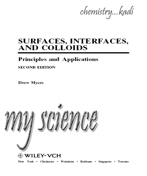 Surface, Interfaces and Colloids  2 EDITION Surfac10