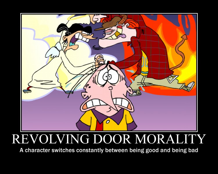 What is "Revolving Door Morality"? 0105