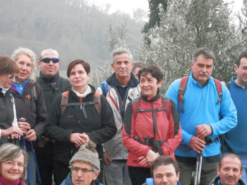 ESCURSIONE DELL'EPIFANIA 06/01/2013 da Avesa a Montecchio sulle colline veronesi P1060037
