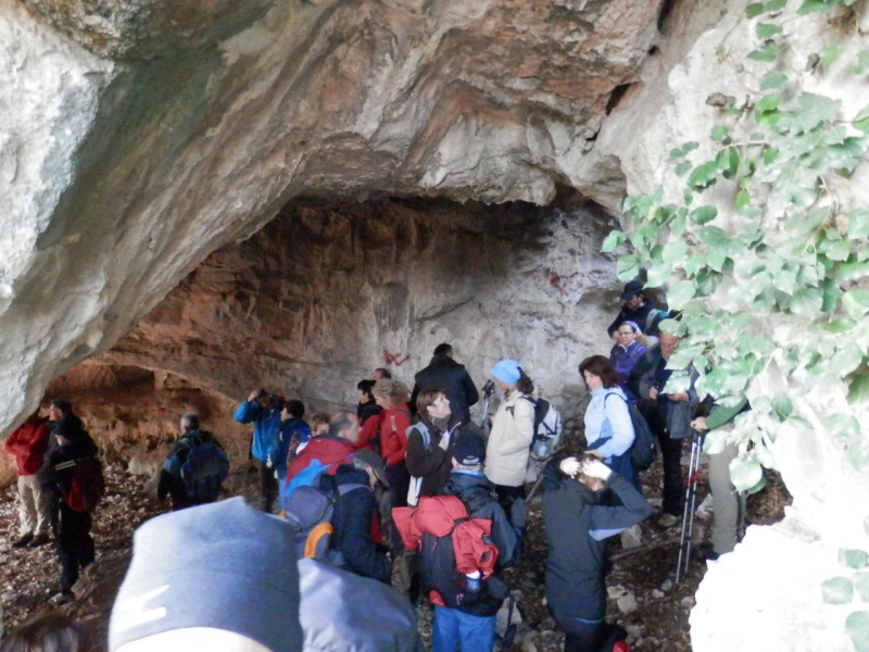 ESCURSIONE DEL 23/12/2012 da Lugo al Ponte di Veja e visita a grotta preistorica Pc230011