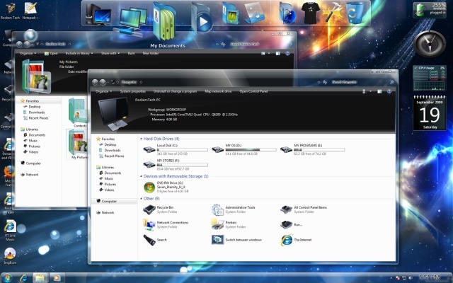 تحميلWindows Se7en Eternity Edition 2010الأصلية التى إستطاعت أن تسيطر على العقول لجمالها وسرعتهاعلى أكثر من سيرفير بمساحة 4جيجا 1010