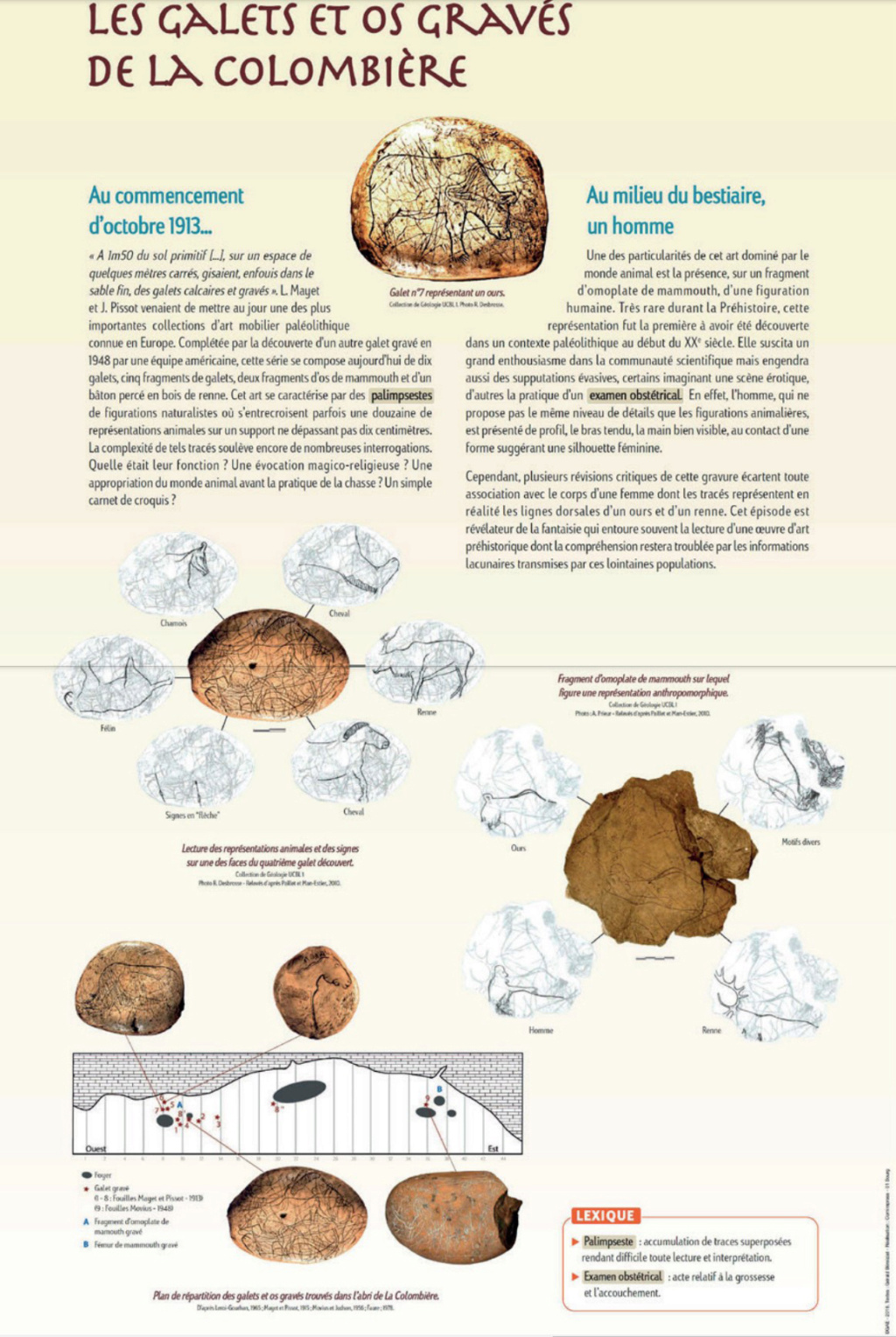Galets et os gravés magdaléniens de la grotte de la Colombière (Neuville sur Ain / Poncin) - Page 2 Apsr_p10