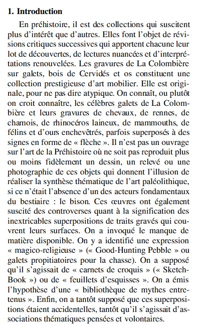 Galets et os gravés magdaléniens de la grotte de la Colombière (Neuville sur Ain / Poncin) Captur74