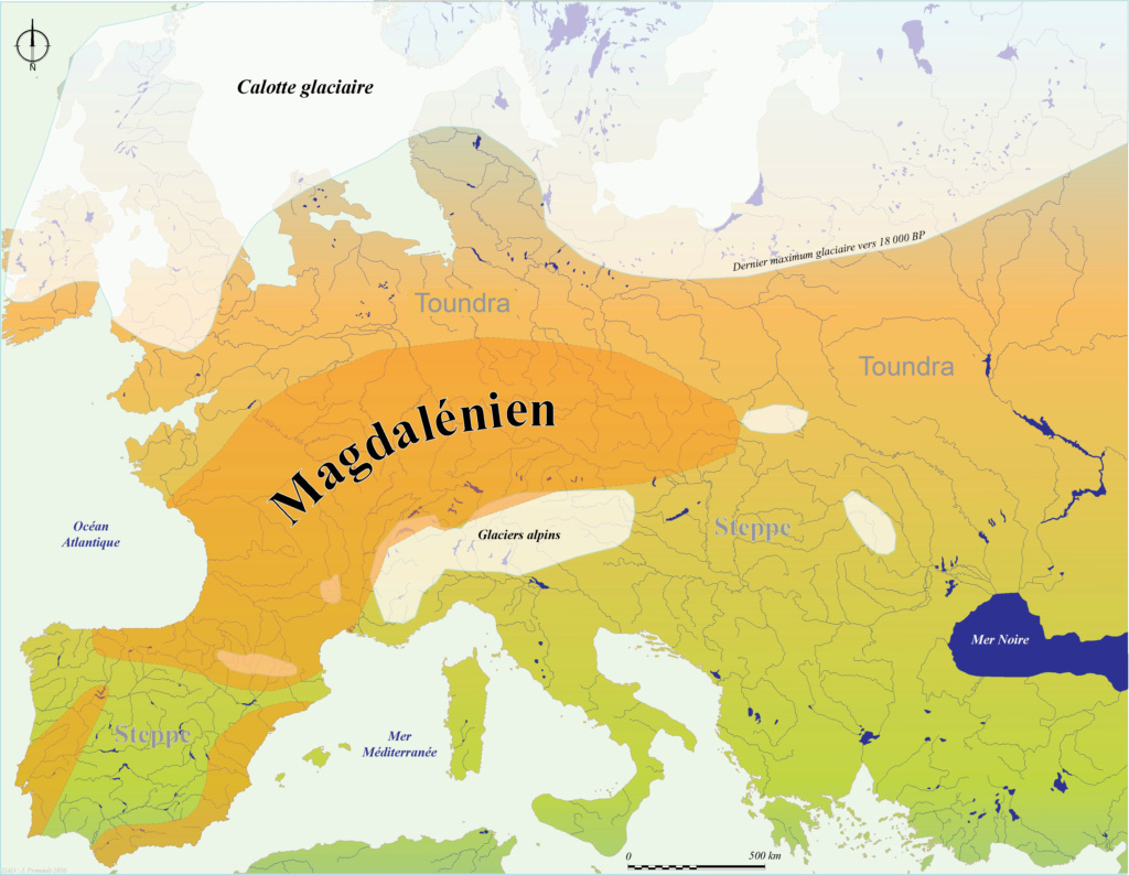 Galets et os gravés magdaléniens de la grotte de la Colombière (Neuville sur Ain / Poncin) Carte-10