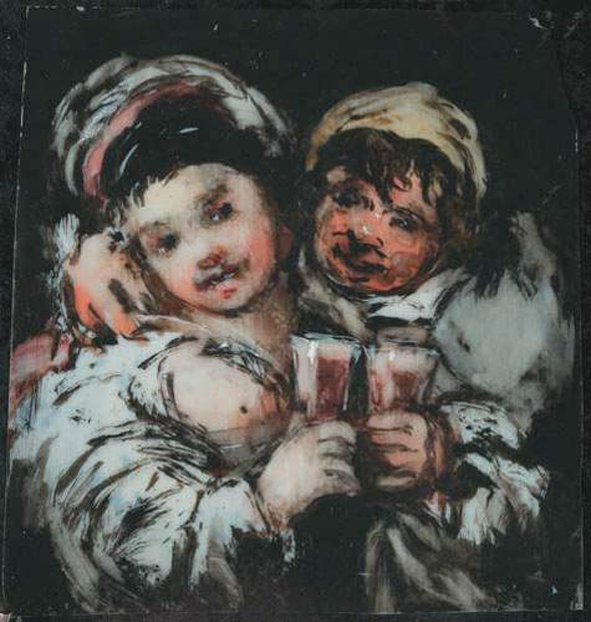 Goya, les miniatures sur ivoire de Bordeaux Couple11