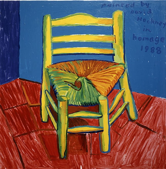 Le motif de la chaise dans l'art Hockne11