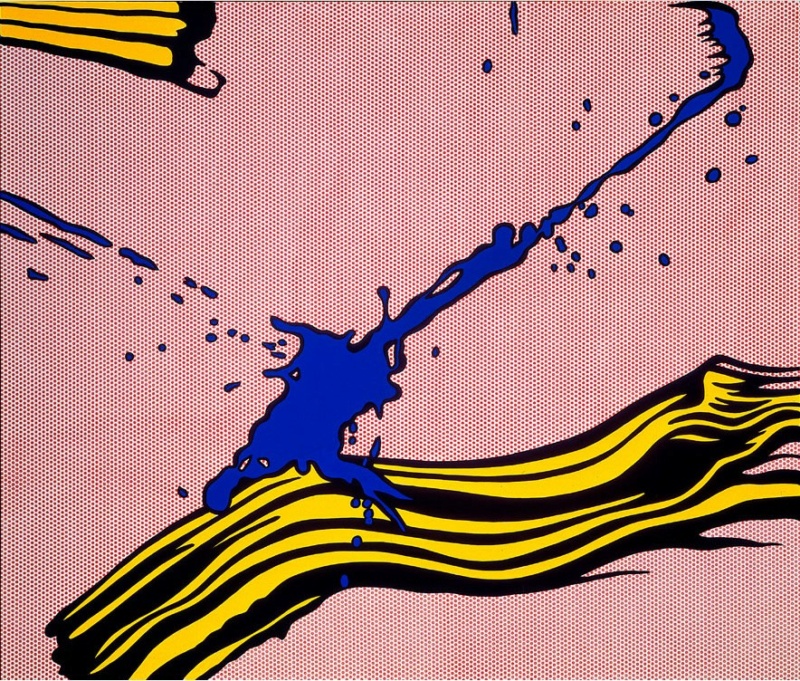 Lichtenstein Roy : "Brushstrokes" Lichte18