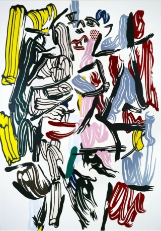 Lichtenstein Roy : "Brushstrokes" Lichte39