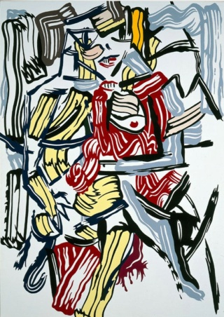 Lichtenstein Roy : "Brushstrokes" Lichte43