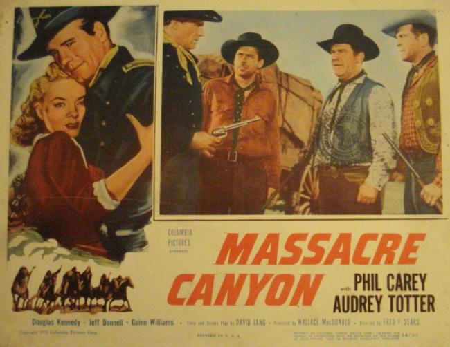 Massacre Canyon - 1954 - Fred Sears Dollar10