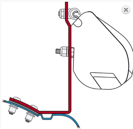 Brackets/supports pour Fiamma F35 dans viano Marcopolo - Page 2 2013-010