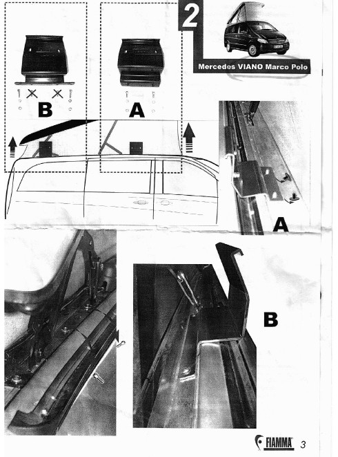 Brackets/supports pour Fiamma F35 dans viano Marcopolo - Page 2 210