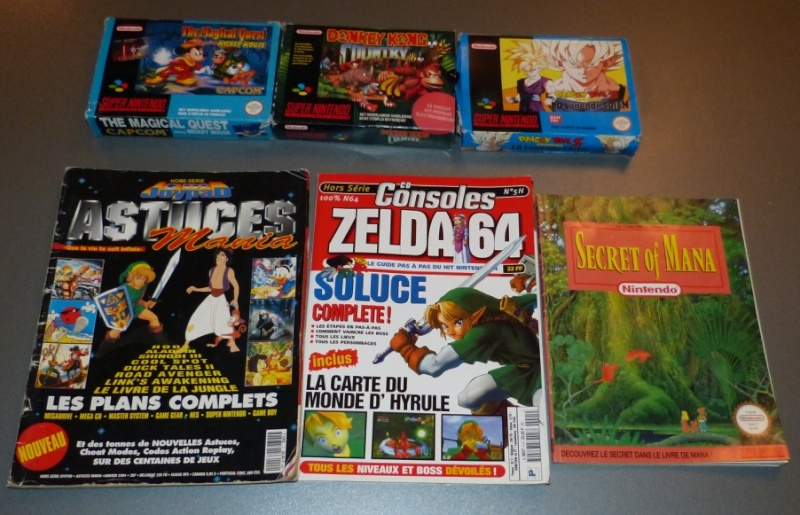 Nintendo vintage: la NES, la SNES, la N64 et jeux, visuels Arrive10