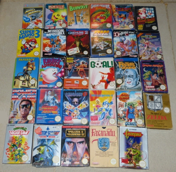 Nintendo vintage: la NES, la SNES, la N64 et jeux, visuels Nes10