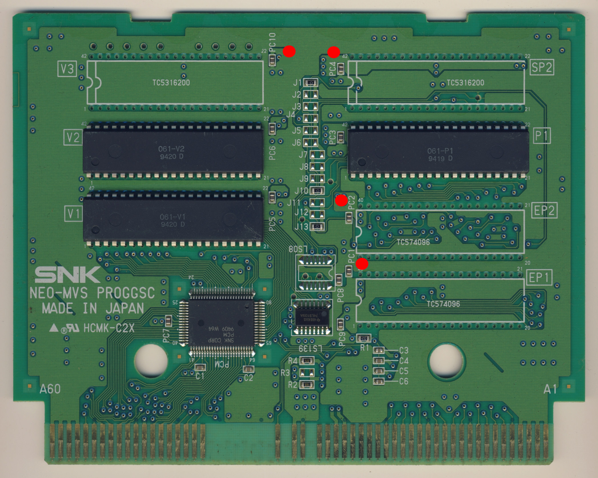 Pas d'image sur le slot MVS Super_10