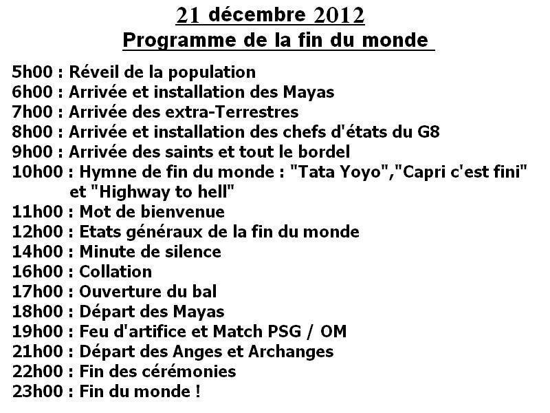 La fin du Monde 26270010