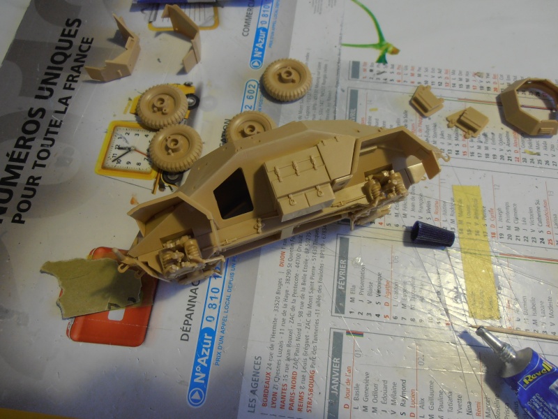 Sdkfz 223 ( la peinture ). P1060012