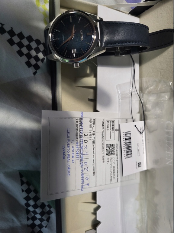 Citizen - [Vends] Citizen cadran laqué urushi NB1060-12l 20240611