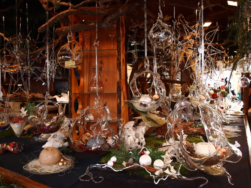 Montreux (Suisse) marché de Noel,souffleur de verre  Jb095814