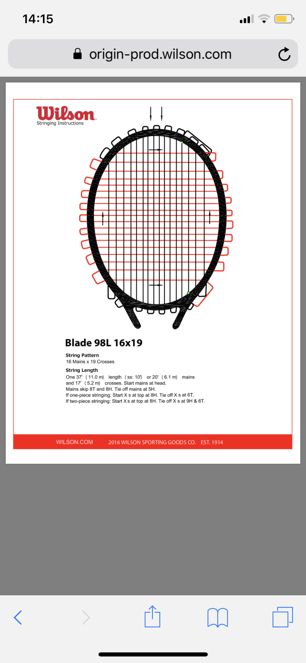 Incordare Wilson Blade 98L 16x19 a 4 nodi - Pagina 2 B94a2510
