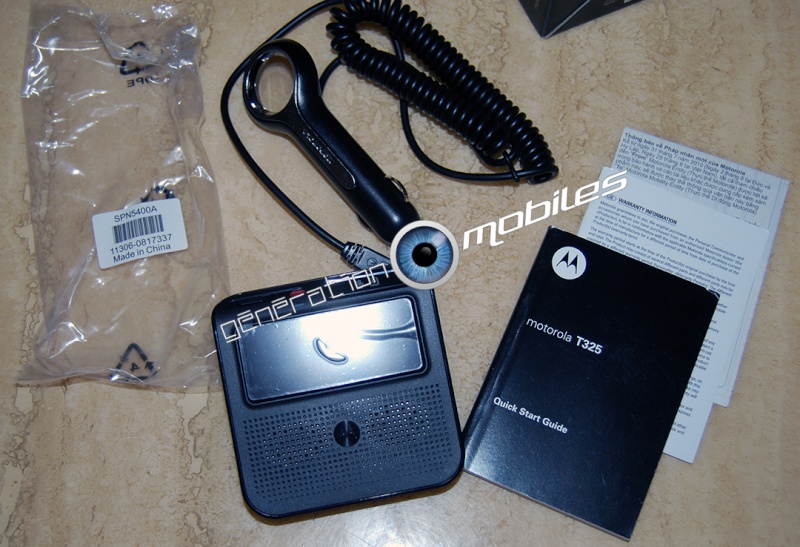 [MobileFun.Fr] Test du Kit Bluetooth voiture Advanced Visor T325 Motorola 310