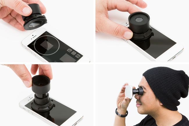 Xρησιμοποιήστε το iPhone ως 'σκόπευτρο' νέο gadget από τη Photojojo Iphone12