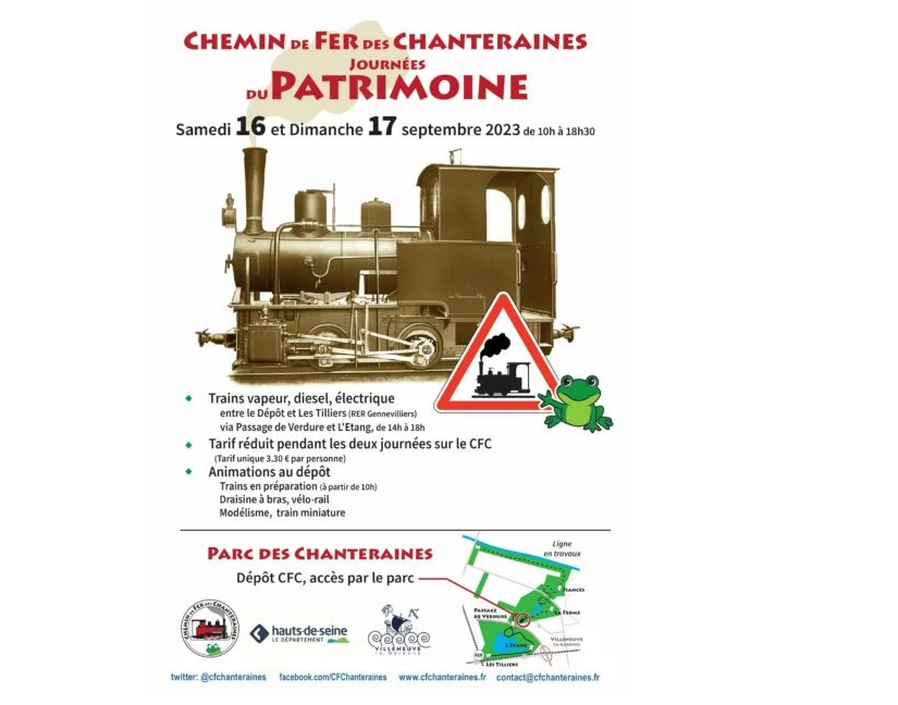 [92](16-17Sep23) Week end du Patrimoine  2023 Villeneuve la Garenne (92390) Trains19