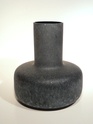 Black vase with bubble inclusions Myster14
