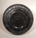 Black vase with bubble inclusions Myster15