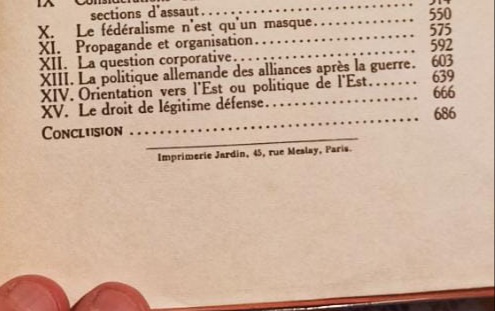 Édition originale (?) 1934  traduction française de Mein Kampf, éditions latines 20220310