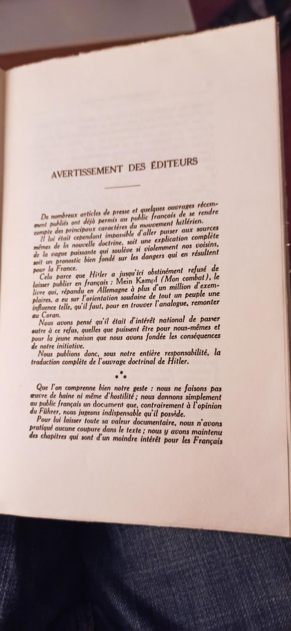 Édition originale (?) 1934  traduction française de Mein Kampf, éditions latines Img-2017