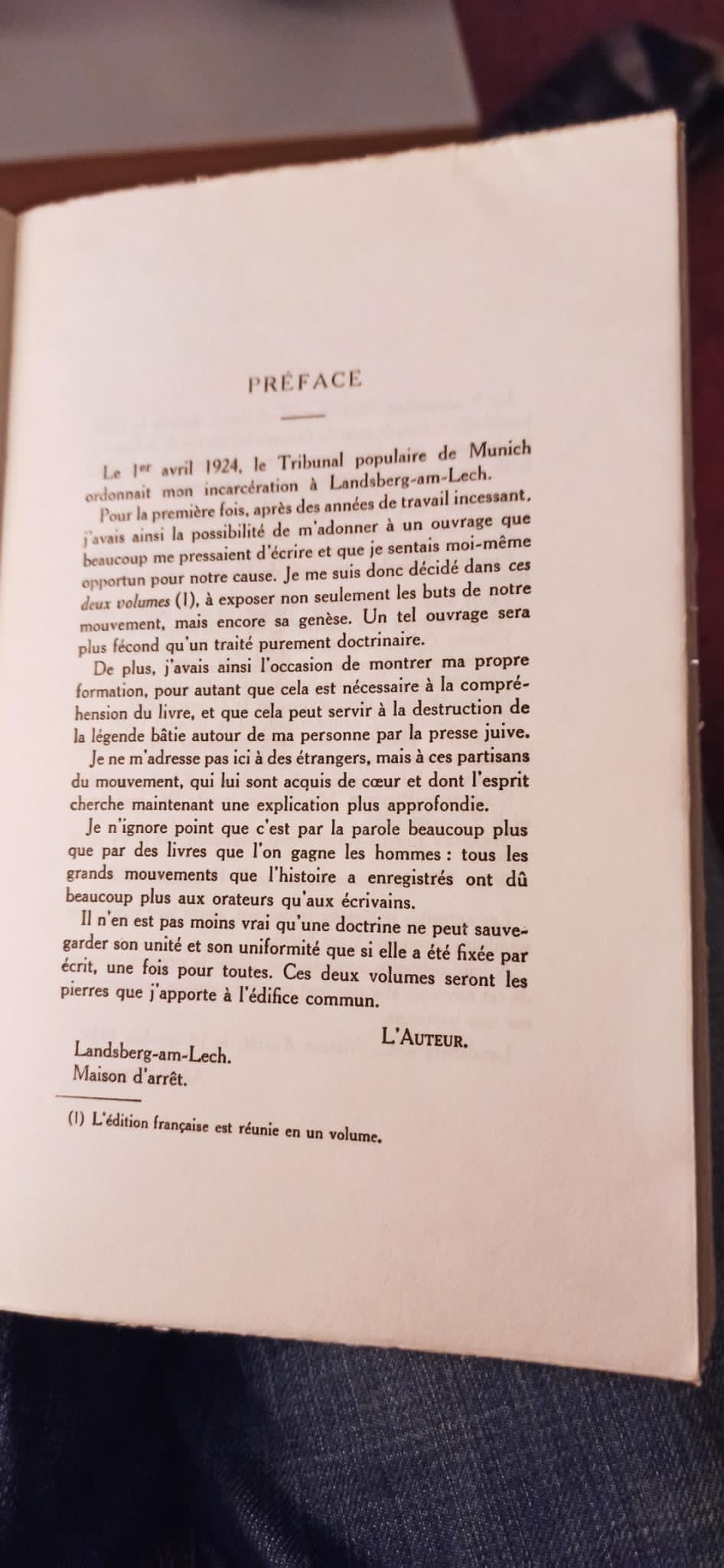 Édition originale (?) 1934  traduction française de Mein Kampf, éditions latines Img-2021