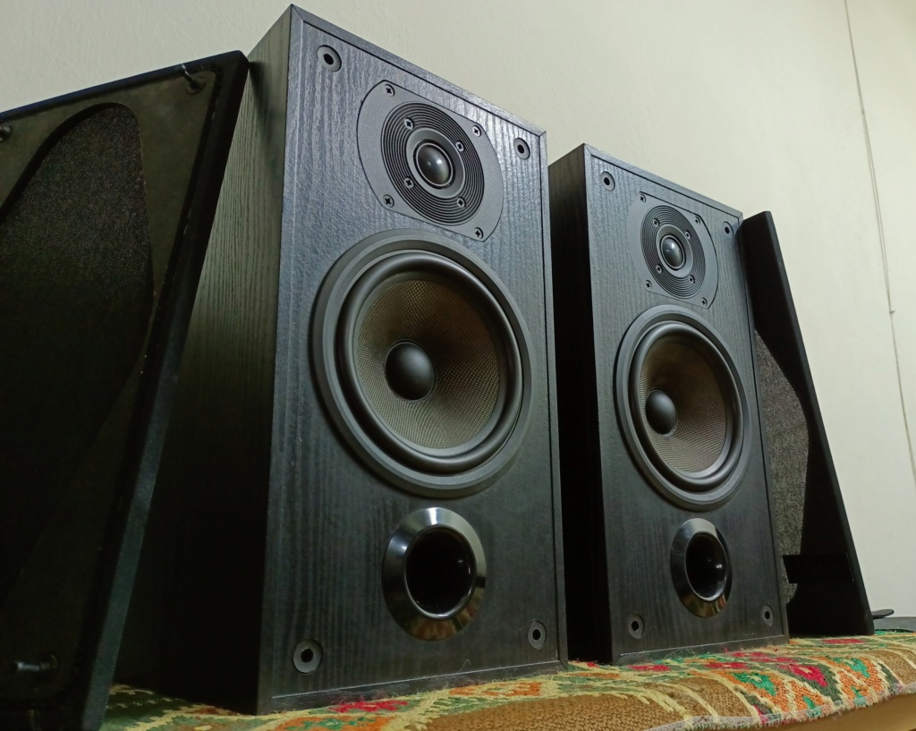 Aura SP50 speaker (designed byB&W) Img_2088