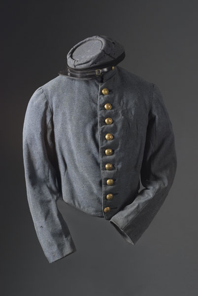 Confederate Frock Coat and Kepi of J.F. Wilson Co. D, Cobb's Z133