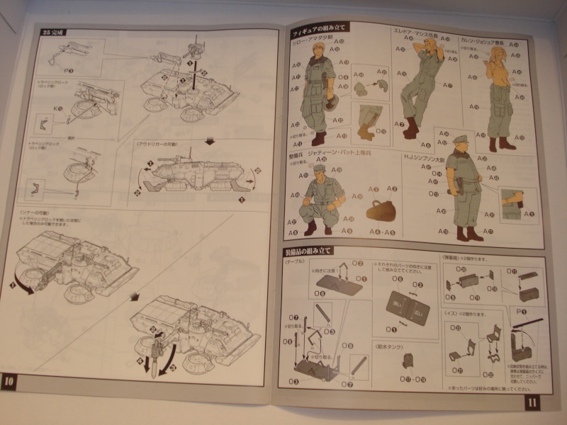 Bandai E.F.G.F M353A4 Bloodhound platoon briefing set Dsc02033