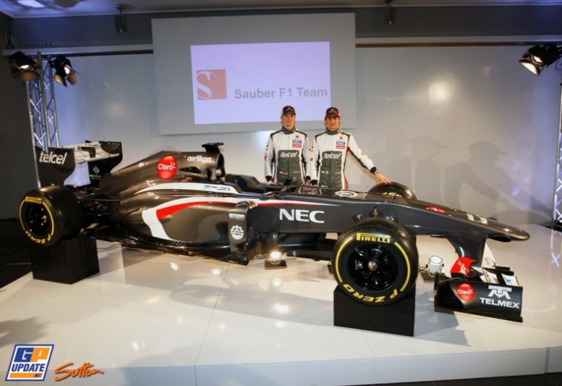 Presentacion de la Escuderia Sauber F1 Team 412