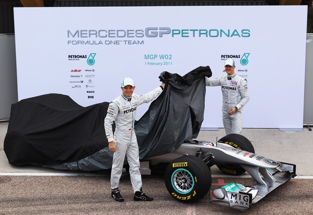 Mercedes presentará el W04 para 2013 el 4 de febrero 610x10