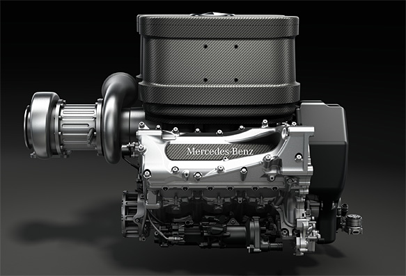 Mercedes-Benz desvela su motor V6 Turbo de F1 para 2014 Motor-10