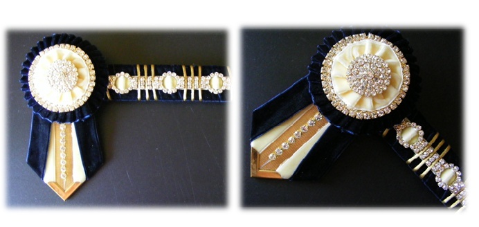  Bling Browbands and Accessories Blue_a10