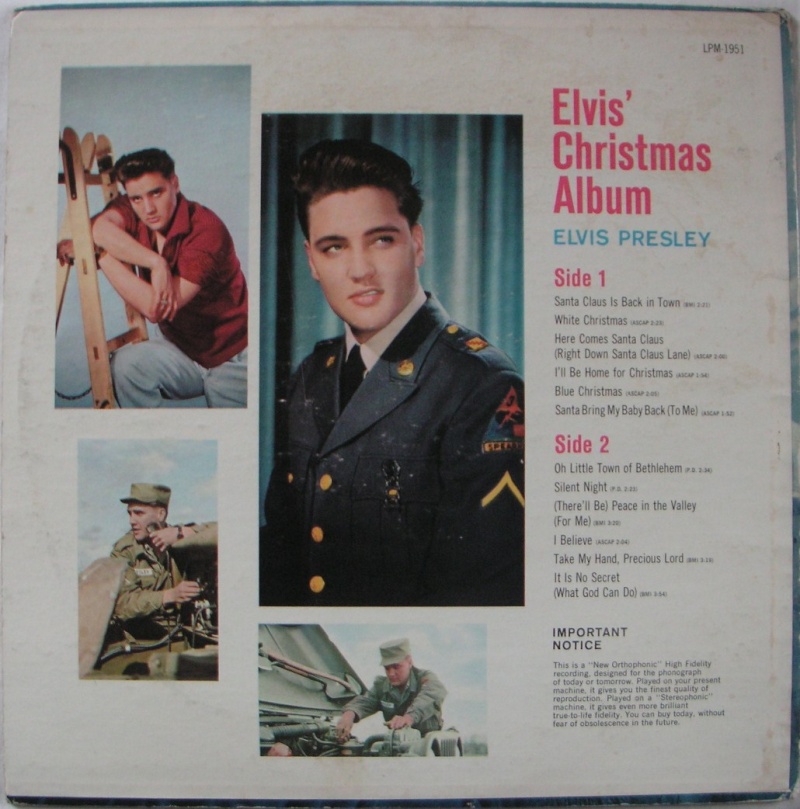 ELVIS' CHRISTMAS ALBUM 1a47