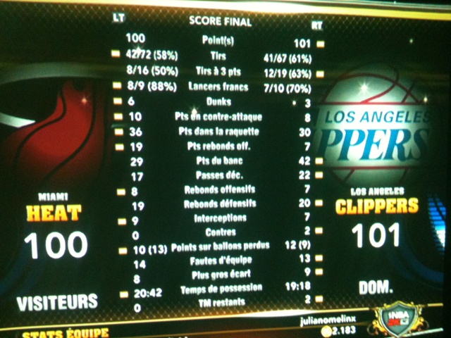 Miami Heat 100 @ Los Angeles Clippers 101 [VERIFIE] Img_0124