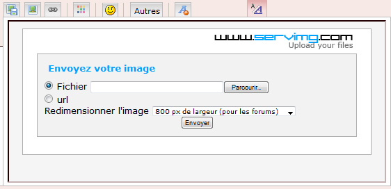 Comment ajouter une image à vos messages ? Help11