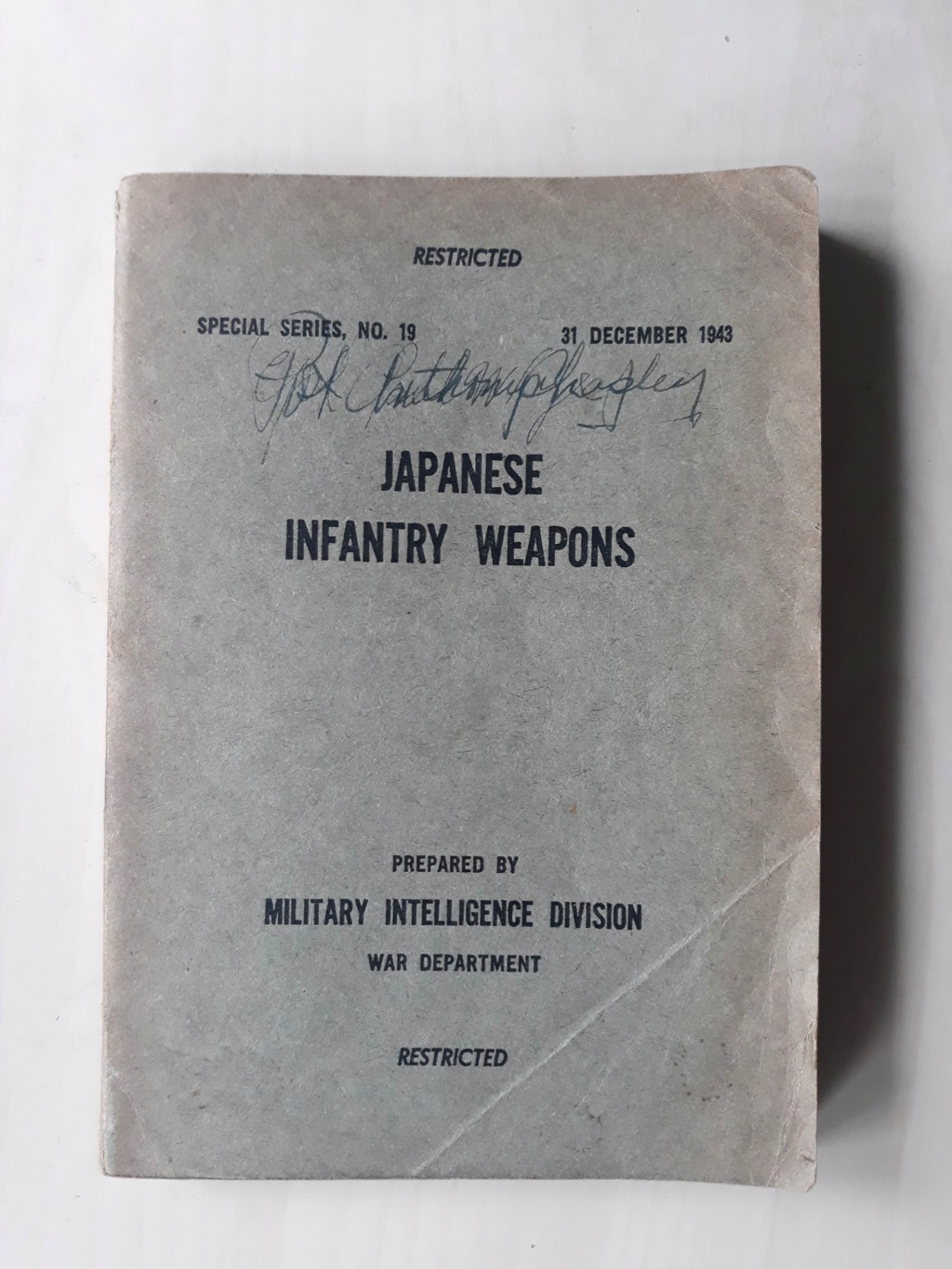 Manuel US 1943 "Japanese Infantry Weapons" 20210510