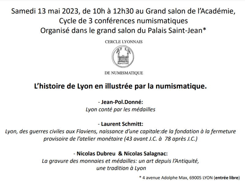 36ème Bourse numismatique de Lyon - Dimanche 14 mai 2023 Captur11