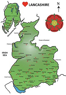Lancashire Day Map_of10