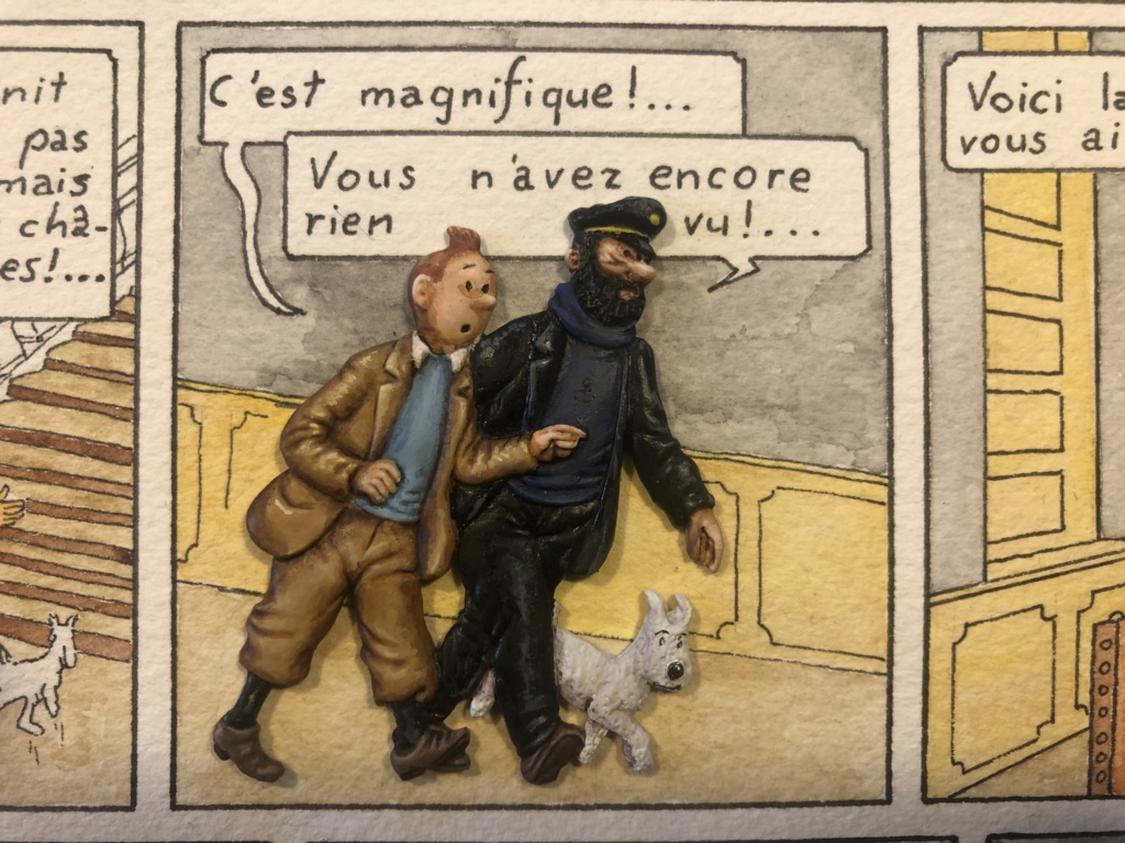 Plat d’étain Tintin 0f50c310