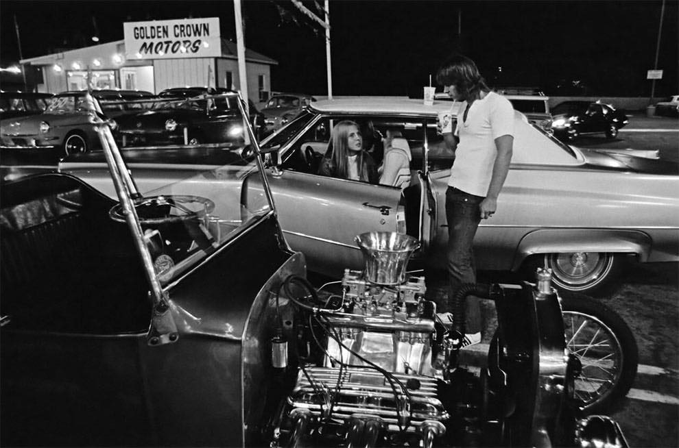 Cruising Van Nuys Boulevard In 1972 - Rick McCloskey photograph 11865310