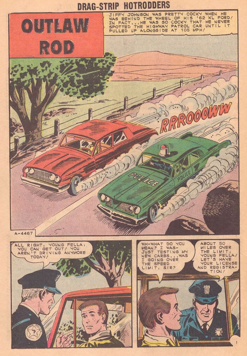 Drag-Strip Hotrodders - 60s Us Comics - January 1965 13191610