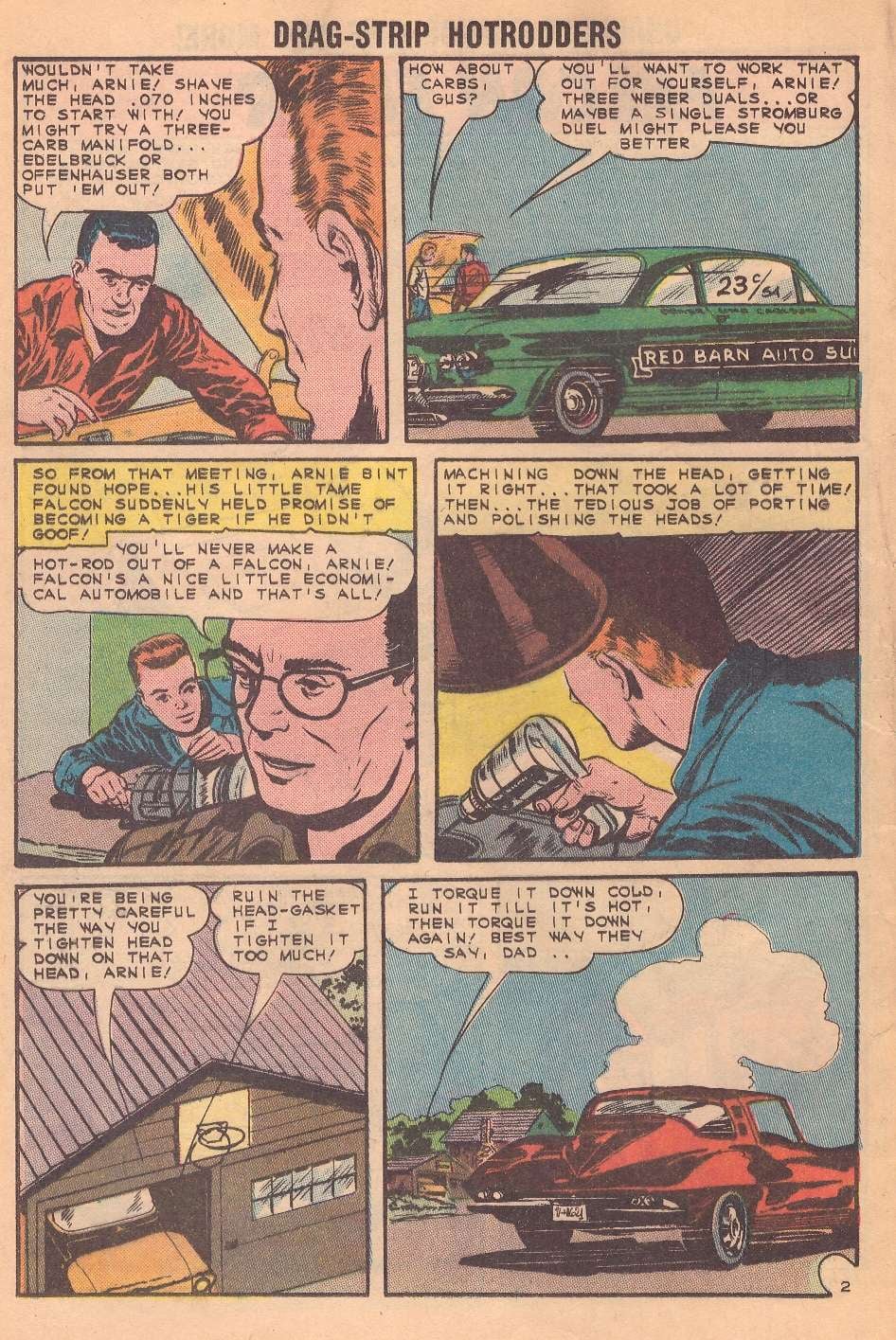 Drag-Strip Hotrodders - 60s Us Comics - January 1965 13203210
