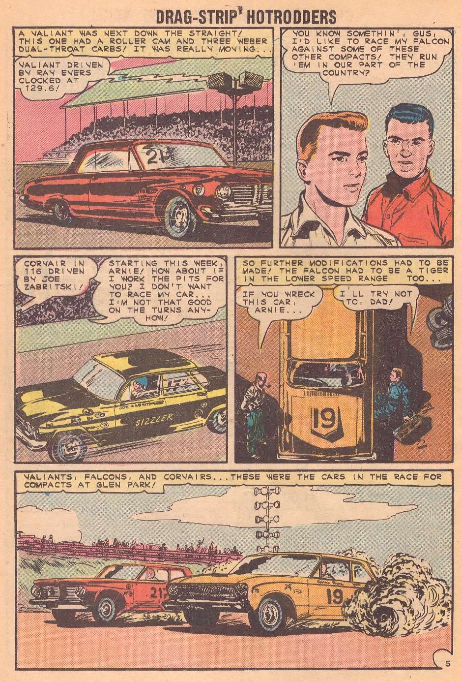Drag-Strip Hotrodders - 60s Us Comics - January 1965 13211110
